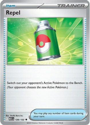 Repel 126/132  ME01 Mega Evolution - Uncommon