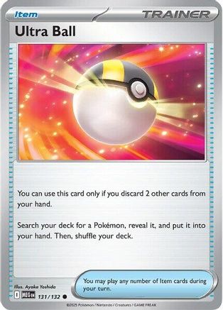 Ultra Ball 131/132  ME01 Mega Evolution - Common