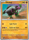 Okidogi 122  - Holofoil ME Ascended Heroes - Rare