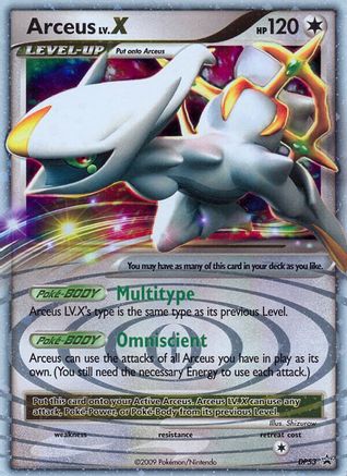 Arceus LV.X DP53  - Holofoil Diamond and Pearl Promos - Promo