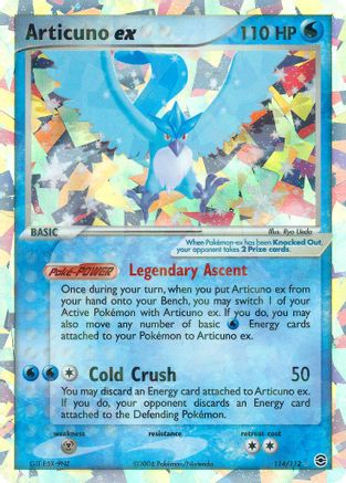 Articuno ex 114  FireRed & LeafGreen - Secret Rare