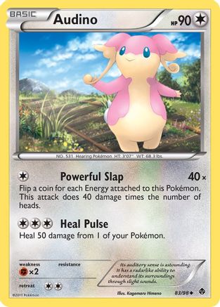 Audino 083  Emerging Powers - Uncommon