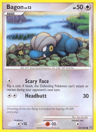 Bagon 053/100  Stormfront - Common