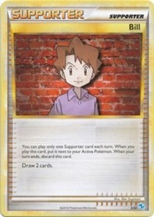 Bill (#18) (#18) 018  HGSS Trainer Kit Gyarados & Raichu - Common