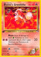 Blaine's Growlithe (62) (62) 062/132  - 1st Edition Gym Heroes - Common