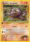 Brock's Geodude (38) (38) 038/132  - 1st Edition Gym Heroes - Uncommon