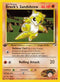 Brock's Sandshrew (71) (71) 071/132  - 1st Edition Gym Heroes - Common