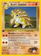 Brock's Sandslash 023/132  - 1st Edition Gym Heroes - Rare