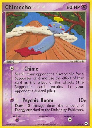 Chimecho 017/101  Hidden Legends - Rare