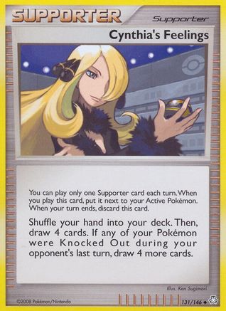 Cynthia's Feelings 131/146  Legends Awakened - Uncommon