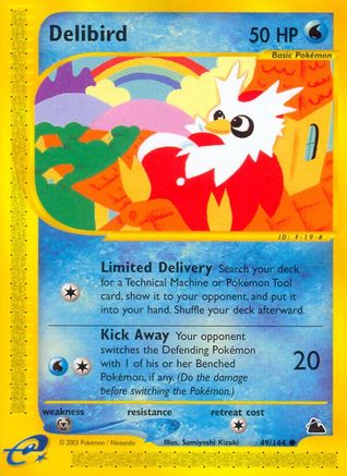 Delibird 049  Skyridge - Common