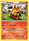 Emboar (19) (19) 019/114  - Reverse Holofoil Black and White - Holo Rare