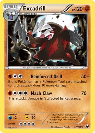 Excadrill (57) (57) 057  Dark Explorers - Rare