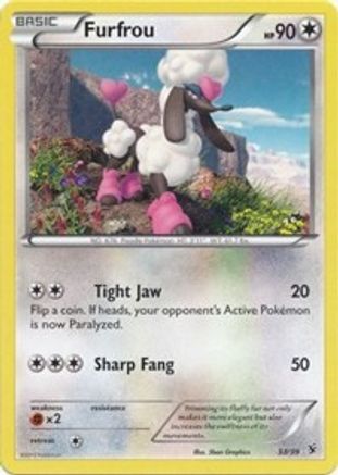 Furfrou (33) (33) 033  Kalos Starter Set - Common