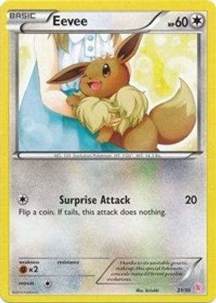 Eevee (21) (21) 021  XY Trainer Kit Sylveon & Noivern - Common