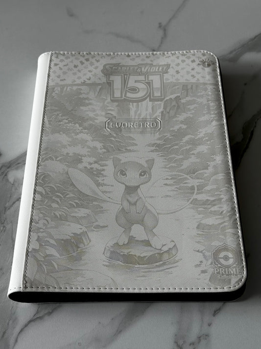 151 Binder - EVORETRO 9-Pocket Zip-Up Trading Card Zipper Binder for 360 cards